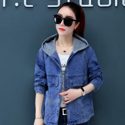 ÁO KHOÁC JEAN PHỐI NÓN XÁM - NK403
